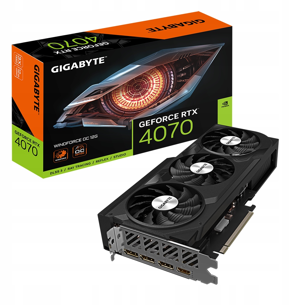 Grafická karta Gigabyte RTX4070 12 GB